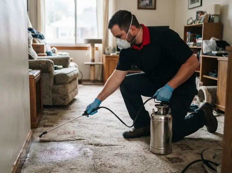 Indoor Flea and Larvae Eradication in Columbus, OH